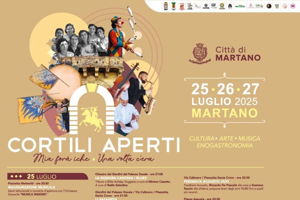 Cortili Aperti, a Martano un viaggio nel cuore pulsante della cultura grika
