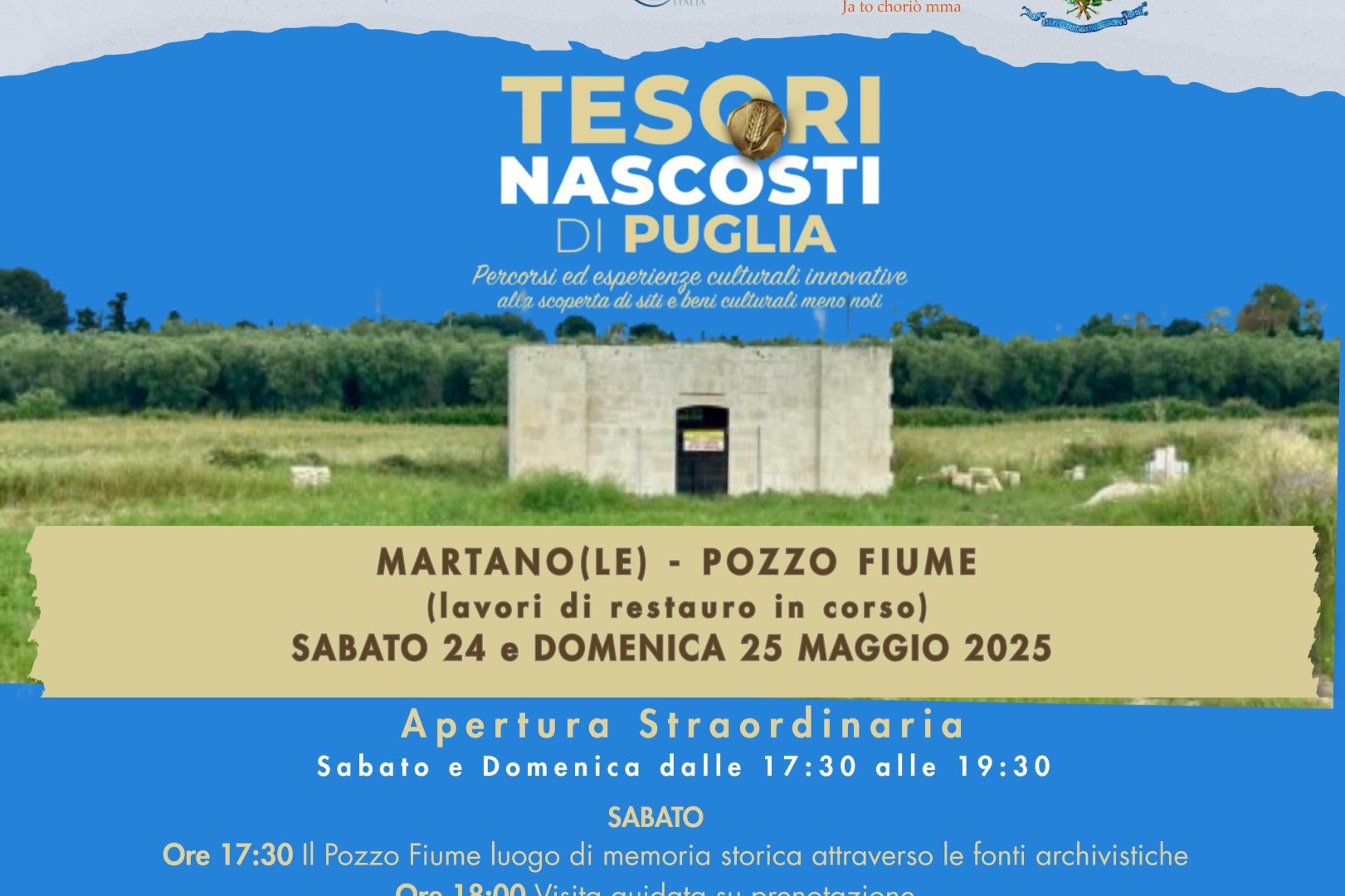 Tesori Nascosti di Puglia: a Martano visita al Pozzo Fiume